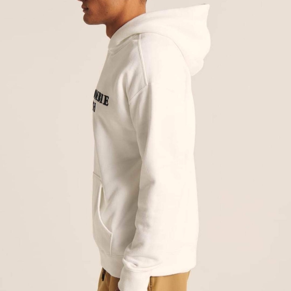 Abercrombie and Fitch Logo Hoodie size Small NWT - Picture 5 of 16